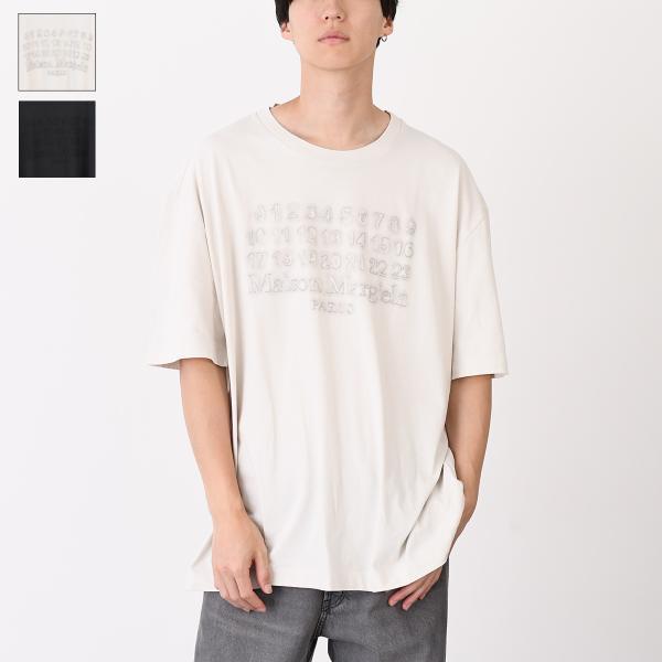 MAISON MARGIELA メゾン マルジェラ エンブロイダーロゴ Tシャツ