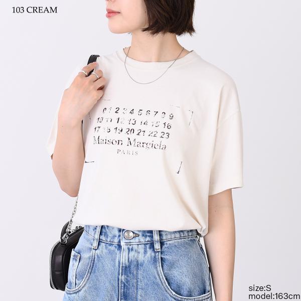 MAISON MARGIELA メゾン マルジェラ スタンプロゴ Tシャツ