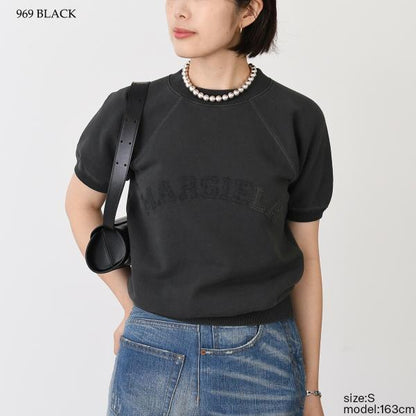 MAISON MARGIELA Maison Margiela short sleeve sweatshirt 