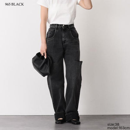 MAISON MARGIELA 컷아웃 청바지 