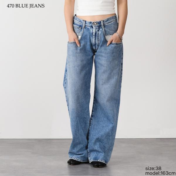 MAISON MARGIELA ストレートジーンズ コントラストポケット付き