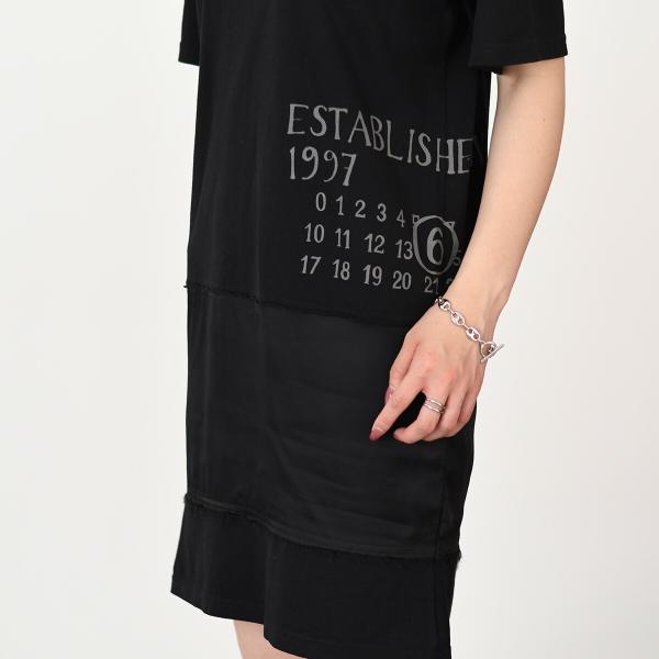 MAISON MARGIELA メゾン マルジェラ ナンバリング Tシャツ ミニドレス