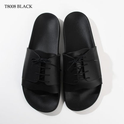 MAISON MARGIELA 레이스업 슬라이드 샌들 