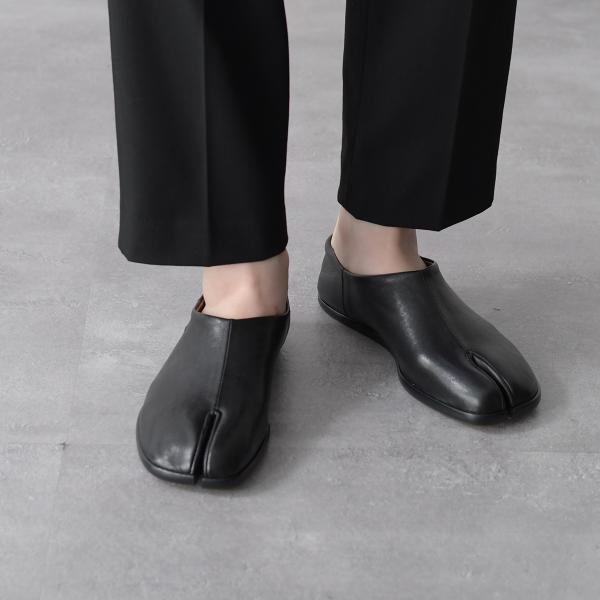 MAISON MARGIELA Tabi レザー スリッポン