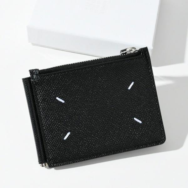 MAISON MARGIELA 4 스티치 머니 클립 2 접는 지갑 