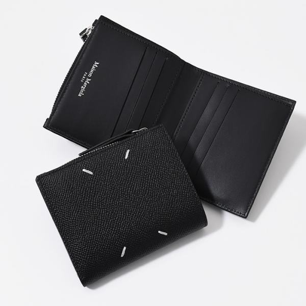 MAISON MARGIELA 4 스티치 머니 클립 2 접는 지갑 