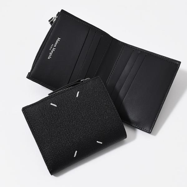 MAISON MARGIELA 4 스티치 ZIP2 접이식 지갑 