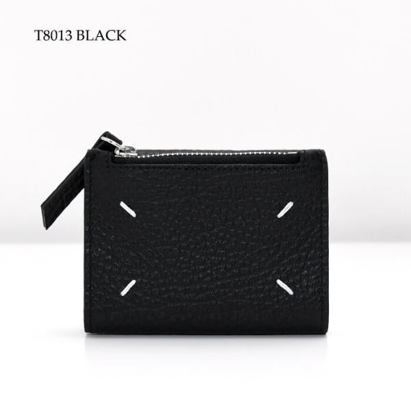 MAISON MARGIELA Maison Margiela tri-fold card case with zipper 