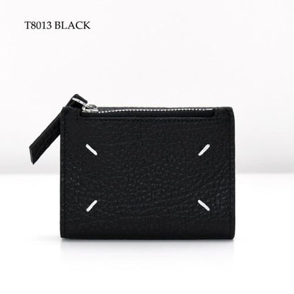 MAISON MARGIELA Maison Margiela tri-fold card case with zipper 