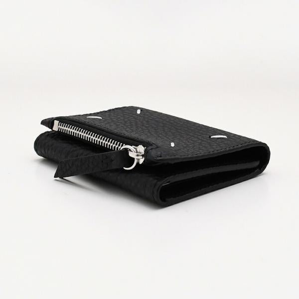 MAISON MARGIELA Maison Margiela tri-fold card case with zipper 