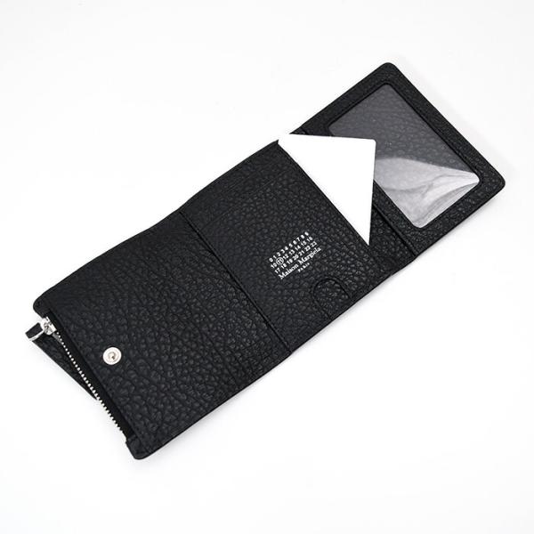 MAISON MARGIELA Maison Margiela tri-fold card case with zipper 