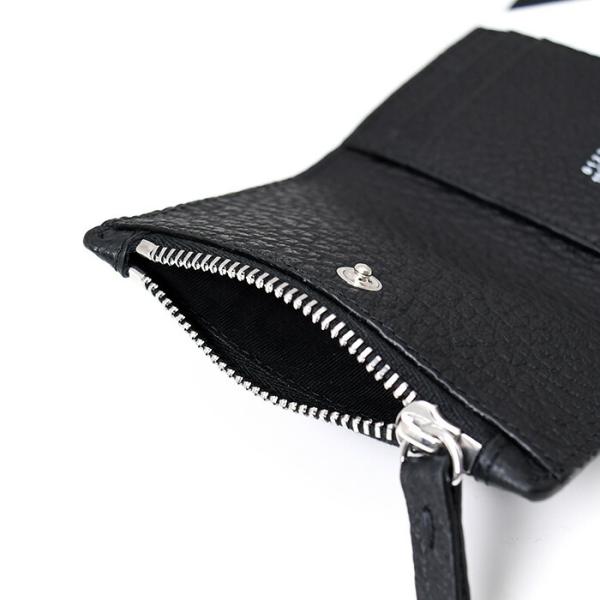 MAISON MARGIELA Maison Margiela tri-fold card case with zipper 