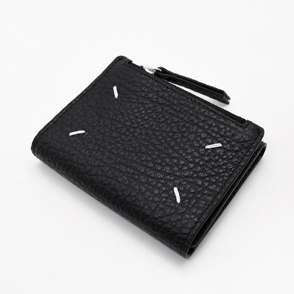 MAISON MARGIELA Maison Margiela tri-fold card case with zipper 