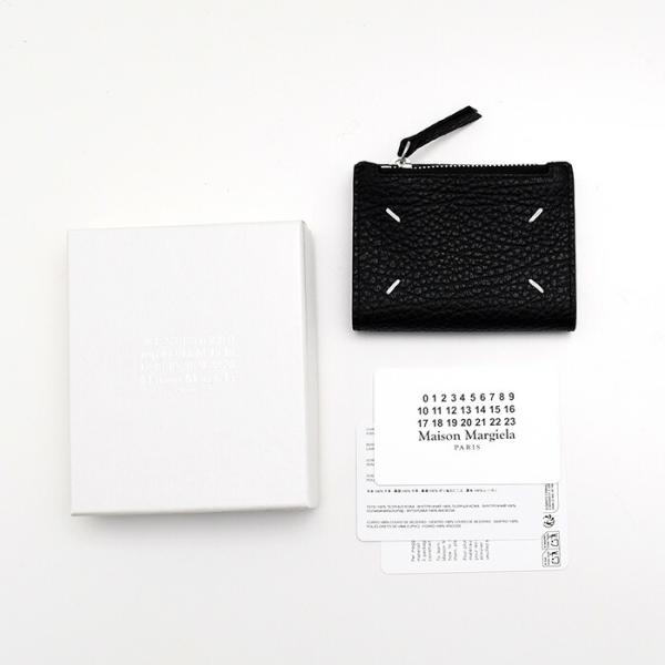 MAISON MARGIELA Maison Margiela tri-fold card case with zipper 