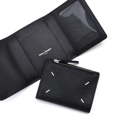 MAISON MARGIELA メゾン マルジェラ レザー 三つ折り ウォレット