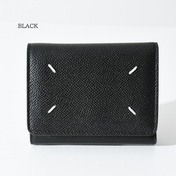 MAISON MARGIELA 가죽 컴팩트 WALLET 