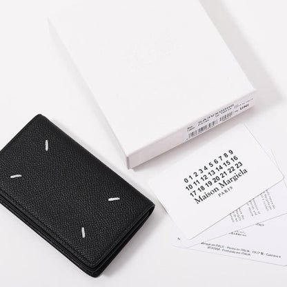 MAISON MARGIELA 4 스티치 머니 클립 2 접는 지갑 
