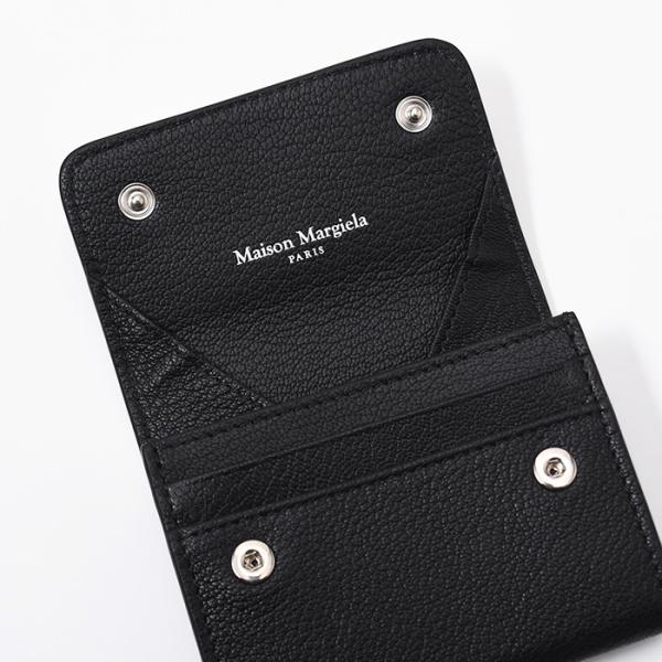 MAISON MARGIELA レザースナップボタンウォレット