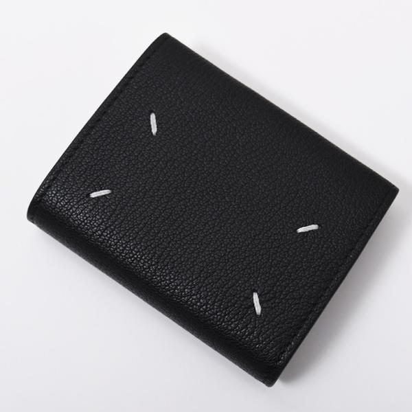 MAISON MARGIELA レザースナップボタンウォレット