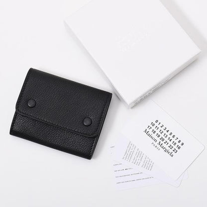 MAISON MARGIELA レザースナップボタンウォレット