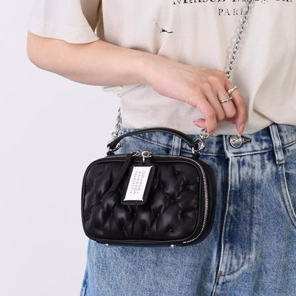 MAISON MARGIELA 메종 마르제라 그램 슬램 엠브로이드 카메라 벨트 가방 미니 