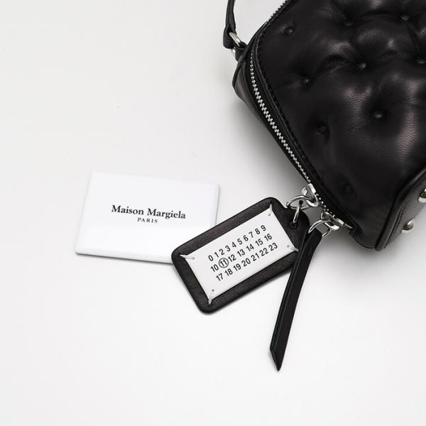 MAISON MARGIELA メゾン マルジェラ 「グラム スラム」エンブロイダリー トラペゾイド バッグ