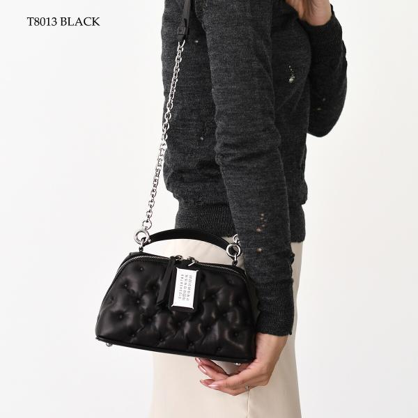 MAISON MARGIELA メゾン マルジェラ 「グラム スラム」エンブロイダリー トラペゾイド バッグ