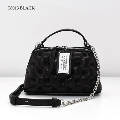 MAISON MARGIELA メゾン マルジェラ 「グラム スラム」エンブロイダリー トラペゾイド バッグ