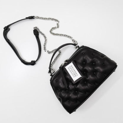 MAISON MARGIELA メゾン マルジェラ 「グラム スラム」エンブロイダリー トラペゾイド バッグ