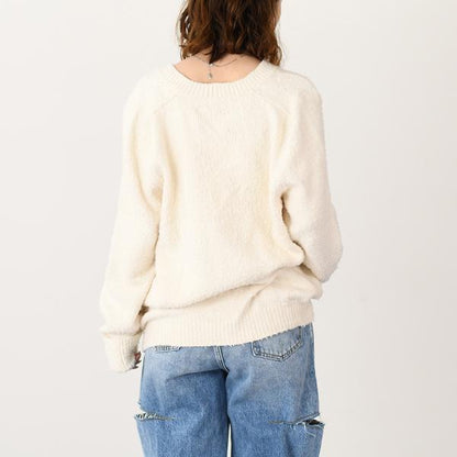 MAISON MARGIELA オーバーサイズパイルカーディガン