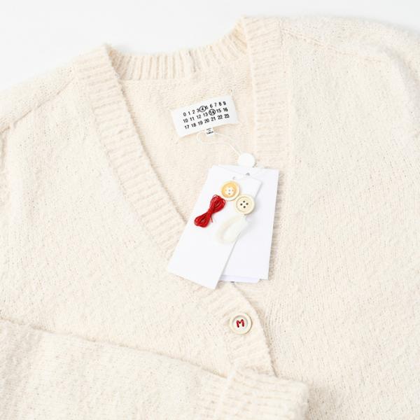 MAISON MARGIELA オーバーサイズパイルカーディガン