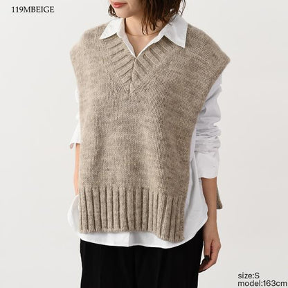 MAISON MARGIELA ボタニカルダイニットタバード