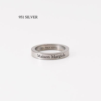 MAISON MARGIELA 메종 마르젤라 로고 링 