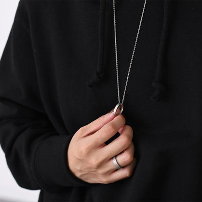 MAISON MARGIELA メゾン マルジェラ ロゴ リング ネックレス