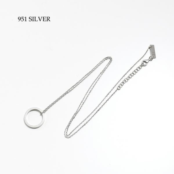 MAISON MARGIELA メゾン マルジェラ ロゴ リング ネックレス