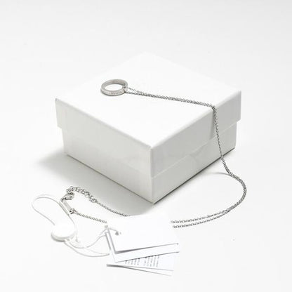 MAISON MARGIELA メゾン マルジェラ ロゴ リング ネックレス