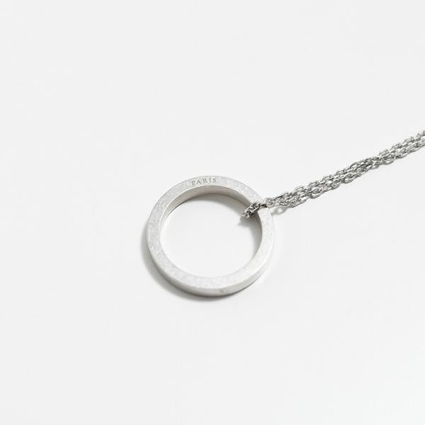 MAISON MARGIELA メゾン マルジェラ ロゴ リング ネックレス