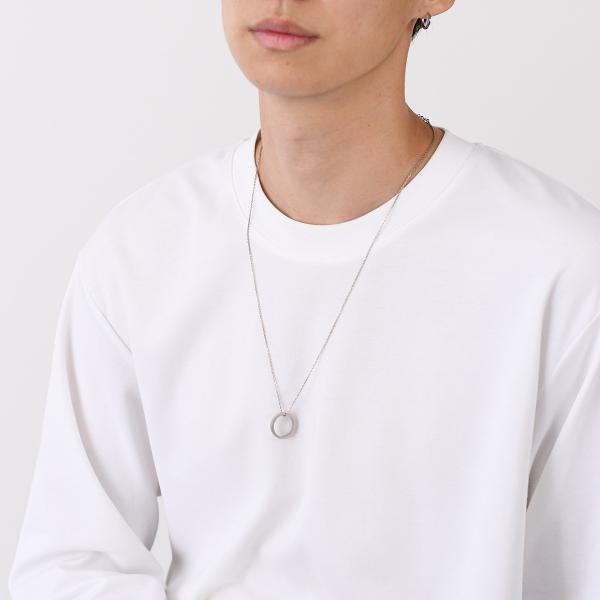 MAISON MARGIELA メゾン マルジェラ ロゴ リング ネックレス