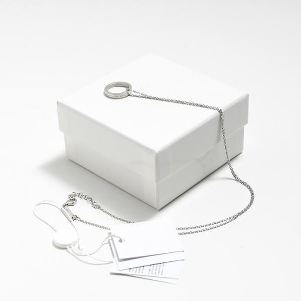 MAISON MARGIELA メゾン マルジェラ ロゴ リング ネックレス