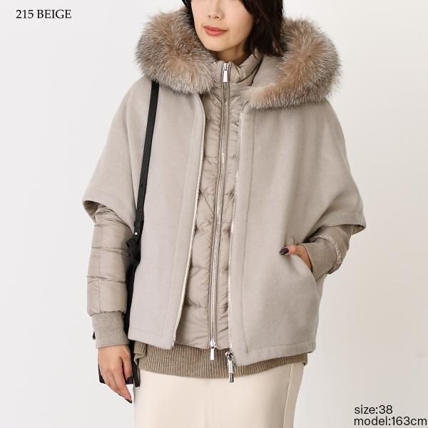 MOORER ムーレー PEGASO-CWR ケープ ダウンジャケット