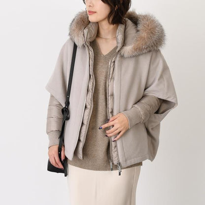 MOORER ムーレー PEGASO-CWR ケープ ダウンジャケット