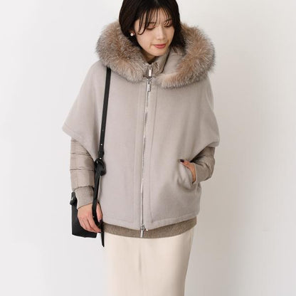 MOORER ムーレー PEGASO-CWR ケープ ダウンジャケット