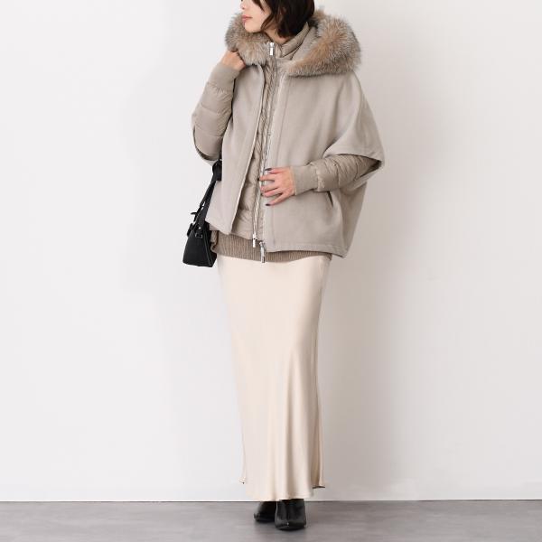 MOORER ムーレー PEGASO-CWR ケープ ダウンジャケット