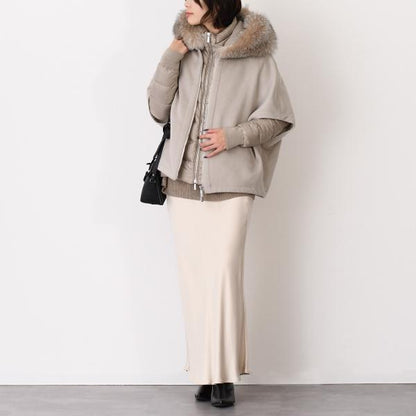 MOORER ムーレー PEGASO-CWR ケープ ダウンジャケット