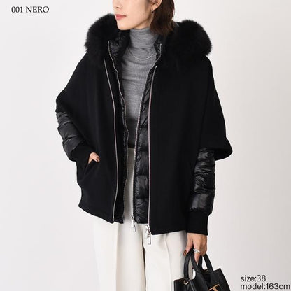 MOORER ムーレー PEGASO-CWR ケープ ダウンジャケット