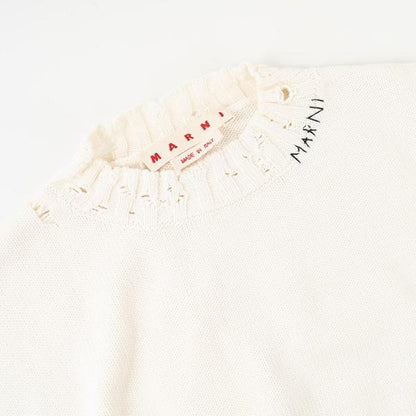MARNI コットン クロップドセーター