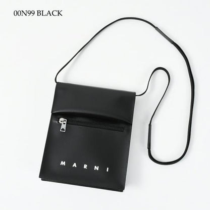 MARNI シューレースストラップ付きポーチ