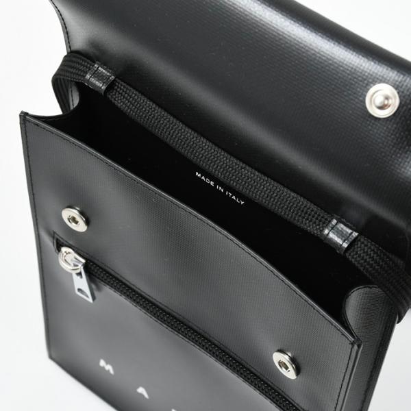 MARNI シューレースストラップ付きポーチ