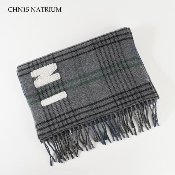 MARNI ダブルチェック ウール製 スカーフ