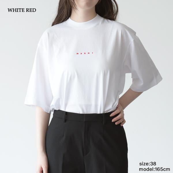 MARNI ロゴ入り オーガニックコットン製Tシャツ